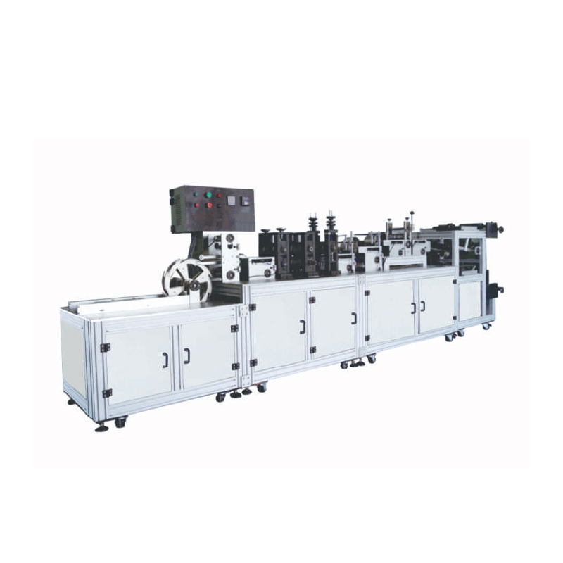 Hand-operated makeup remover pad machine