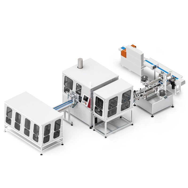 Activated carbon filling production line
